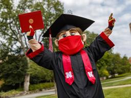 The University of Nebraska–Lincoln conferred 1,404 degrees during a virtual graduation celebration Dec. 19. Diplomas will be mailed to graduates.