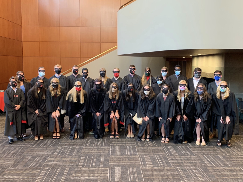 UNL's Order of the Black Masque chapter of Mortar Board