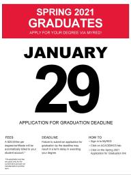 Graduation Application Announcement