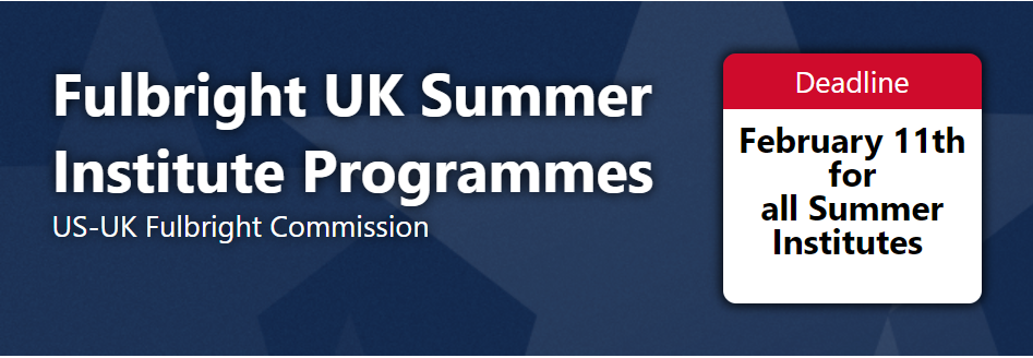 Fully Funded Summer Institute in United Kingdom