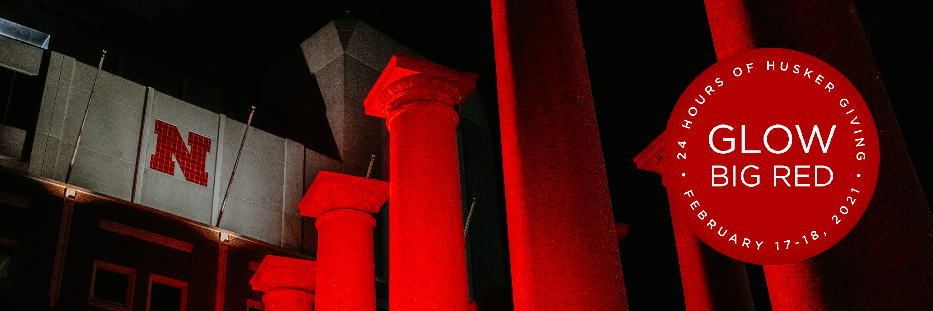 Glow Big Red—24 Hours of Husker Giving—begins at noon on Feb. 17. Visit http://glowbigred.unl.edu to help support the Hixson-Lied College of Fine and Performing Arts.