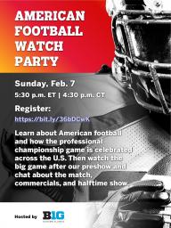 B1G American Football Watch Party