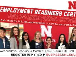 Employment Readiness Certificate for International Students
