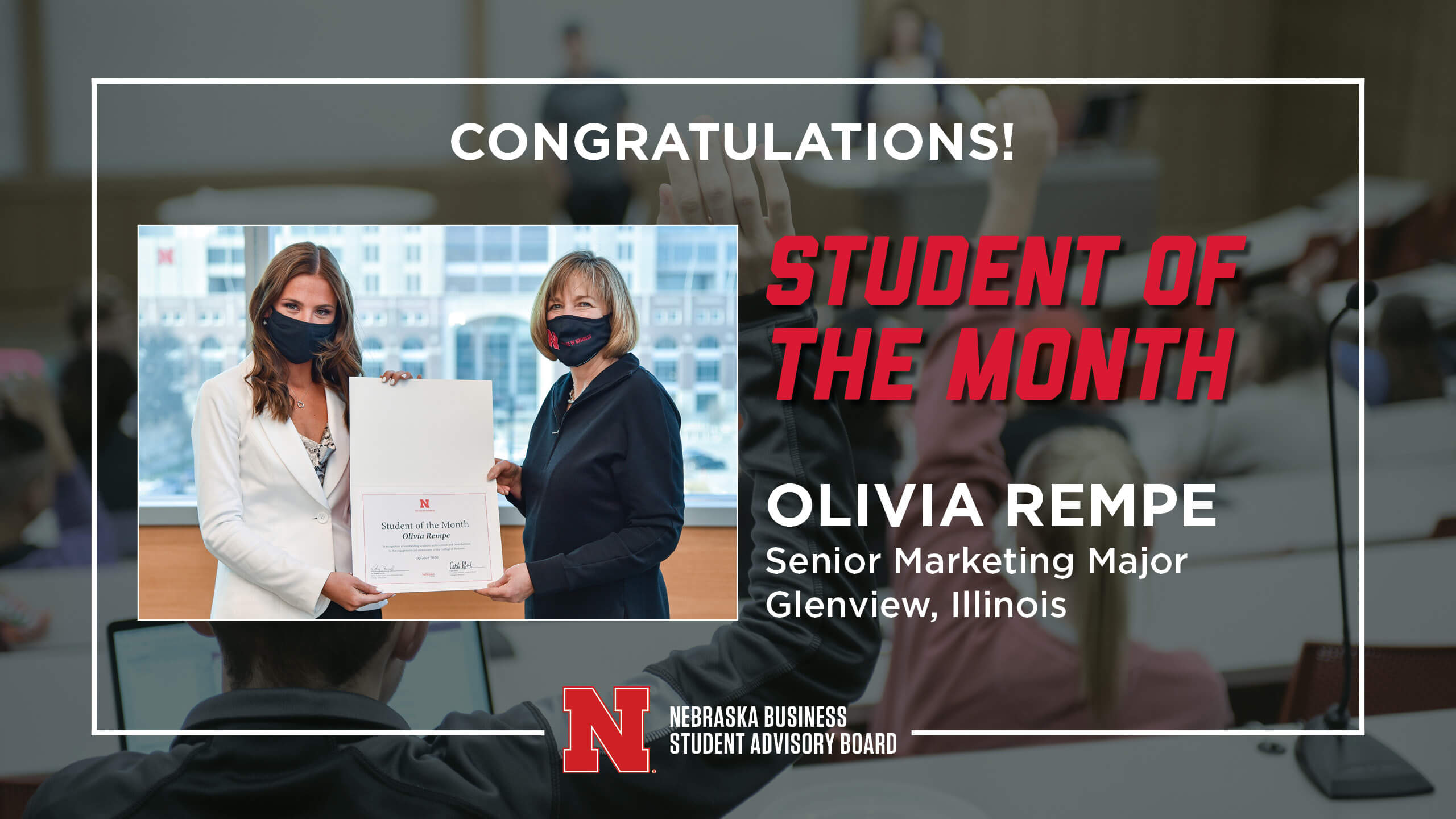 Student of the Month: Olivia Rempe