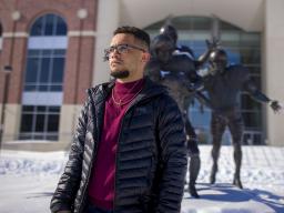Drake Keeler is a journalism major who is leading the Daily Nebraskan's Black Lives Matter project and telling more Black stories on campus. He hopes to continue that work in his future career. 