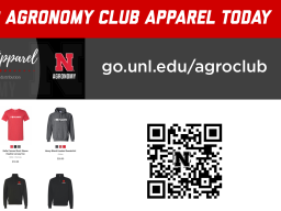 The Agronomy Club apparel sale is going on now until Feb. 21.