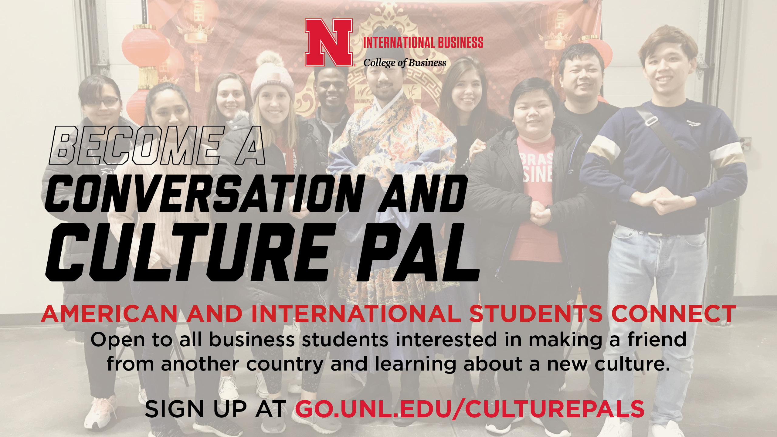 Become a Conversation and Culture Pal