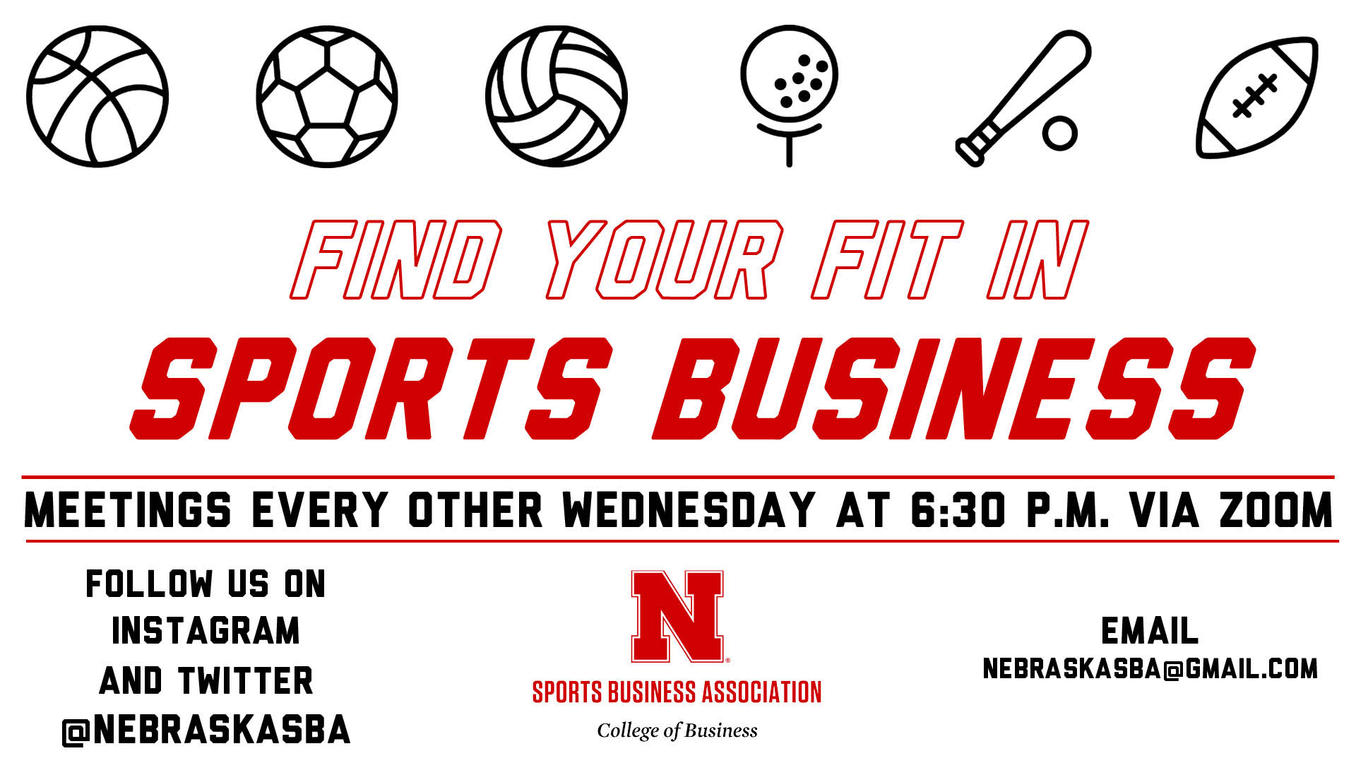 Find your fit in Sports Business