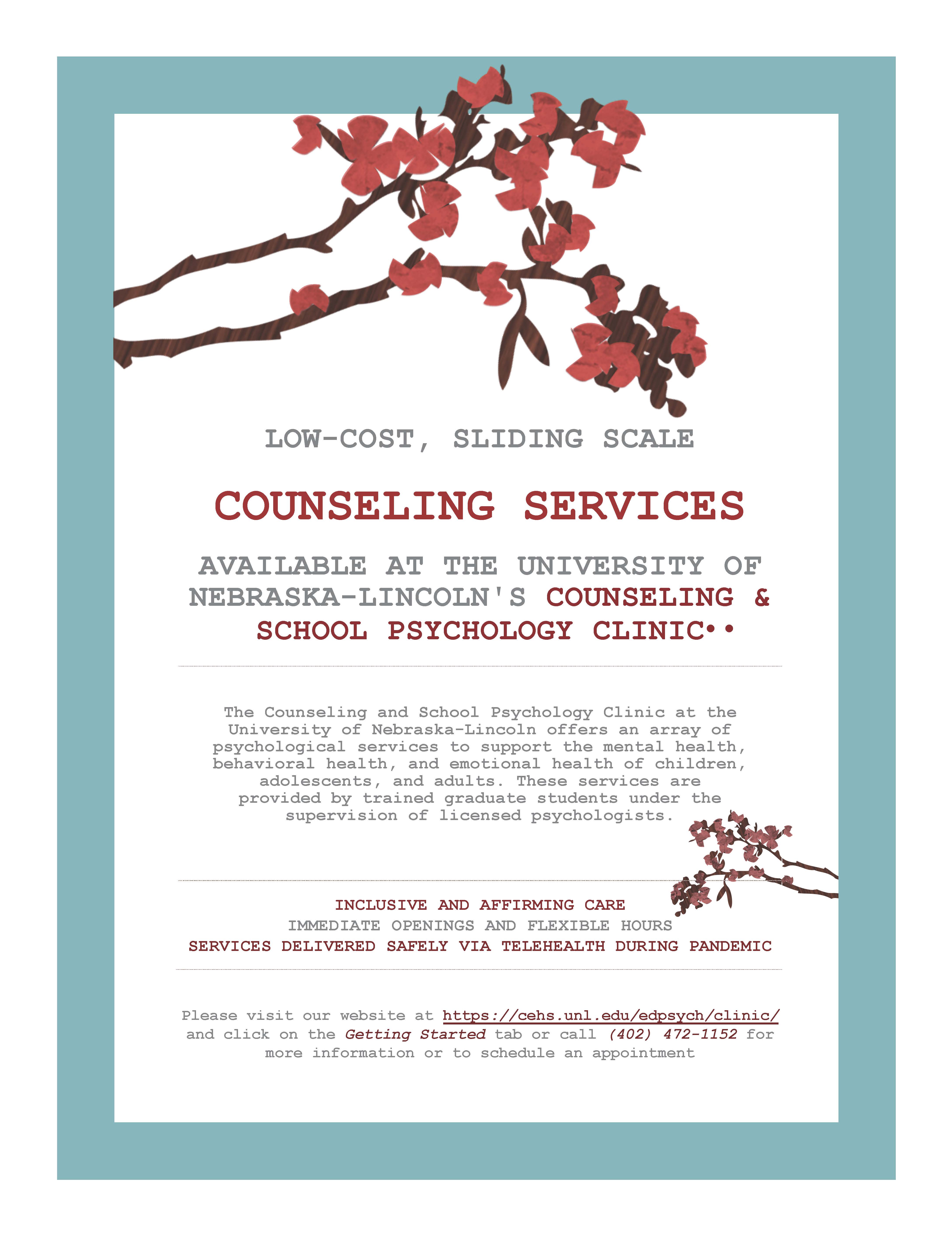 Counseling and School Psychology Clinic