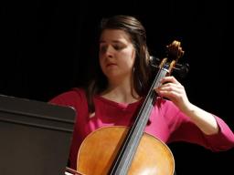 Glenn Korff School of Music student Jocelyn Meyer performs as part of the 2019 An Evening of Cello.