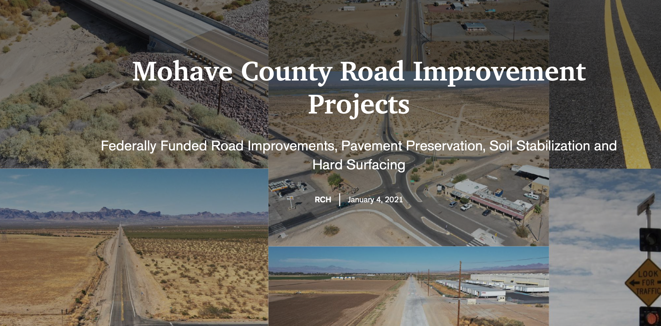 Launch the ESRI StoryMap to learn about Mohave County's federal aid projects.