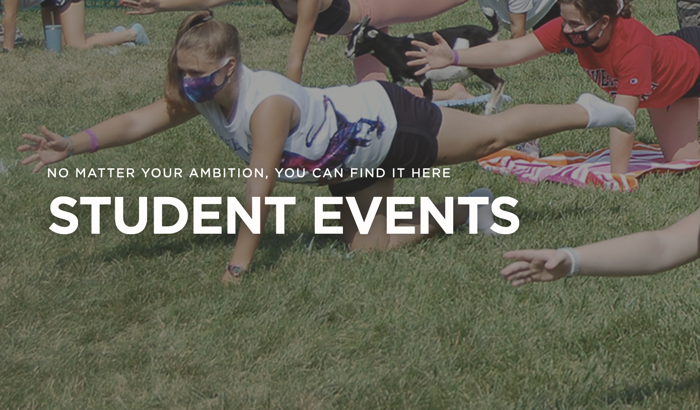 Student Affairs has compiled all of campus's best events into a single convenient hub.