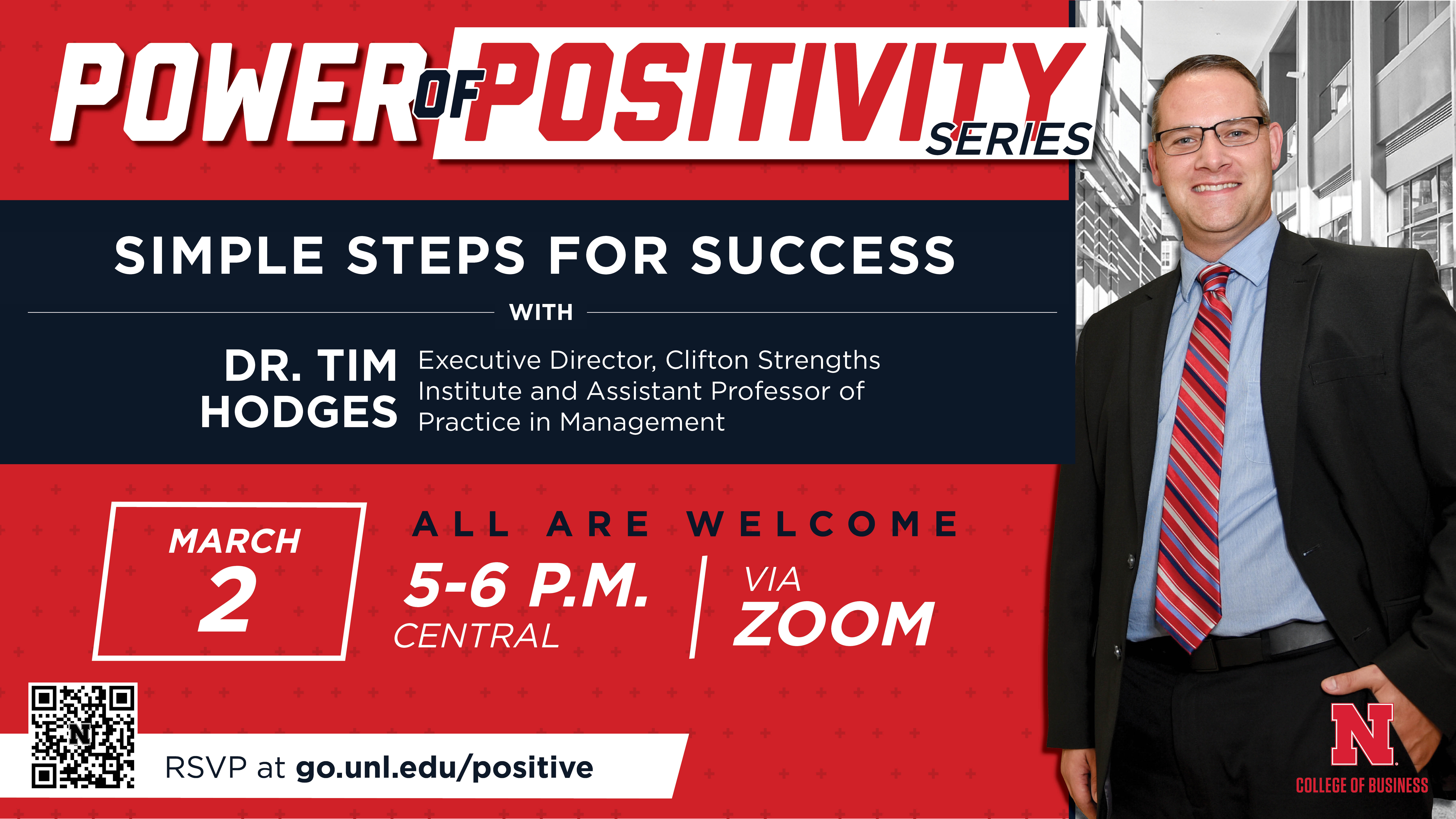 Power of Positivity Series: Simple Steps for Success with Tim Hodges