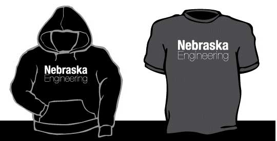 Nebraska Engineering merchandise on sale