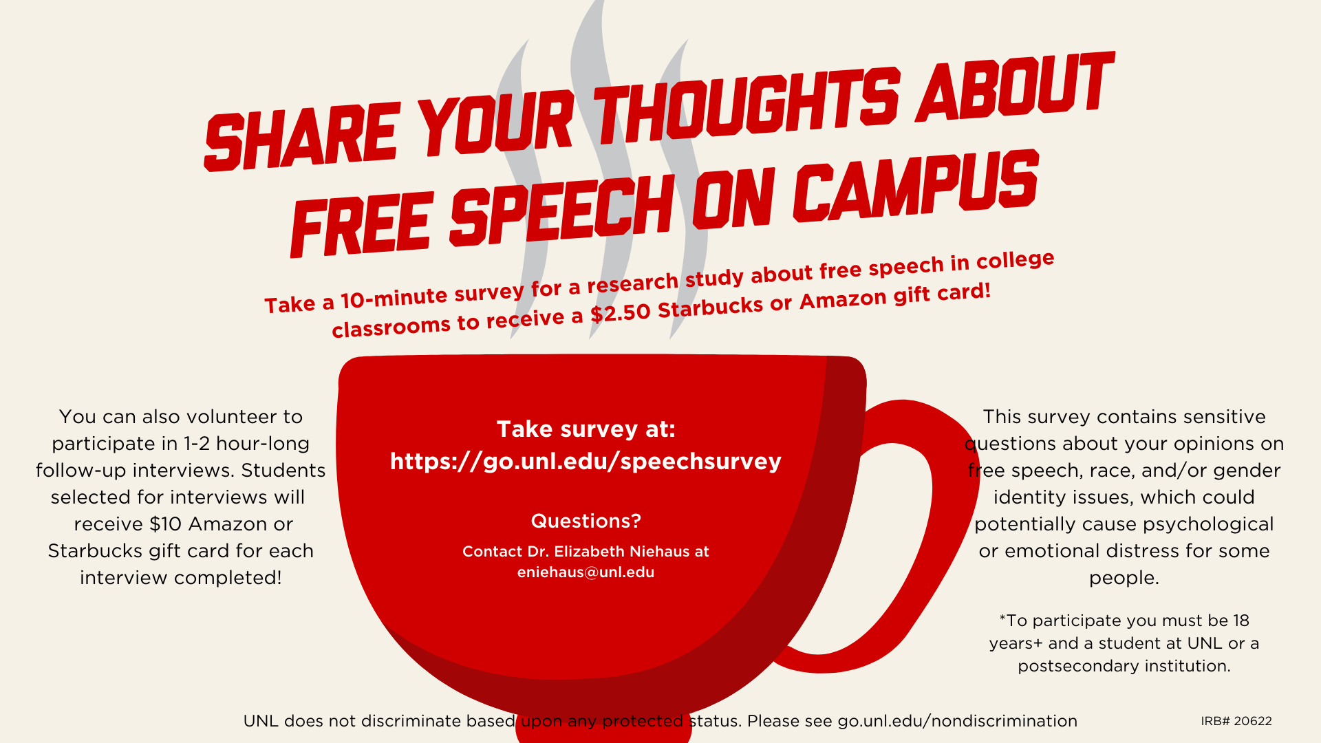 Share your Thoughts about Free Speech on Campus