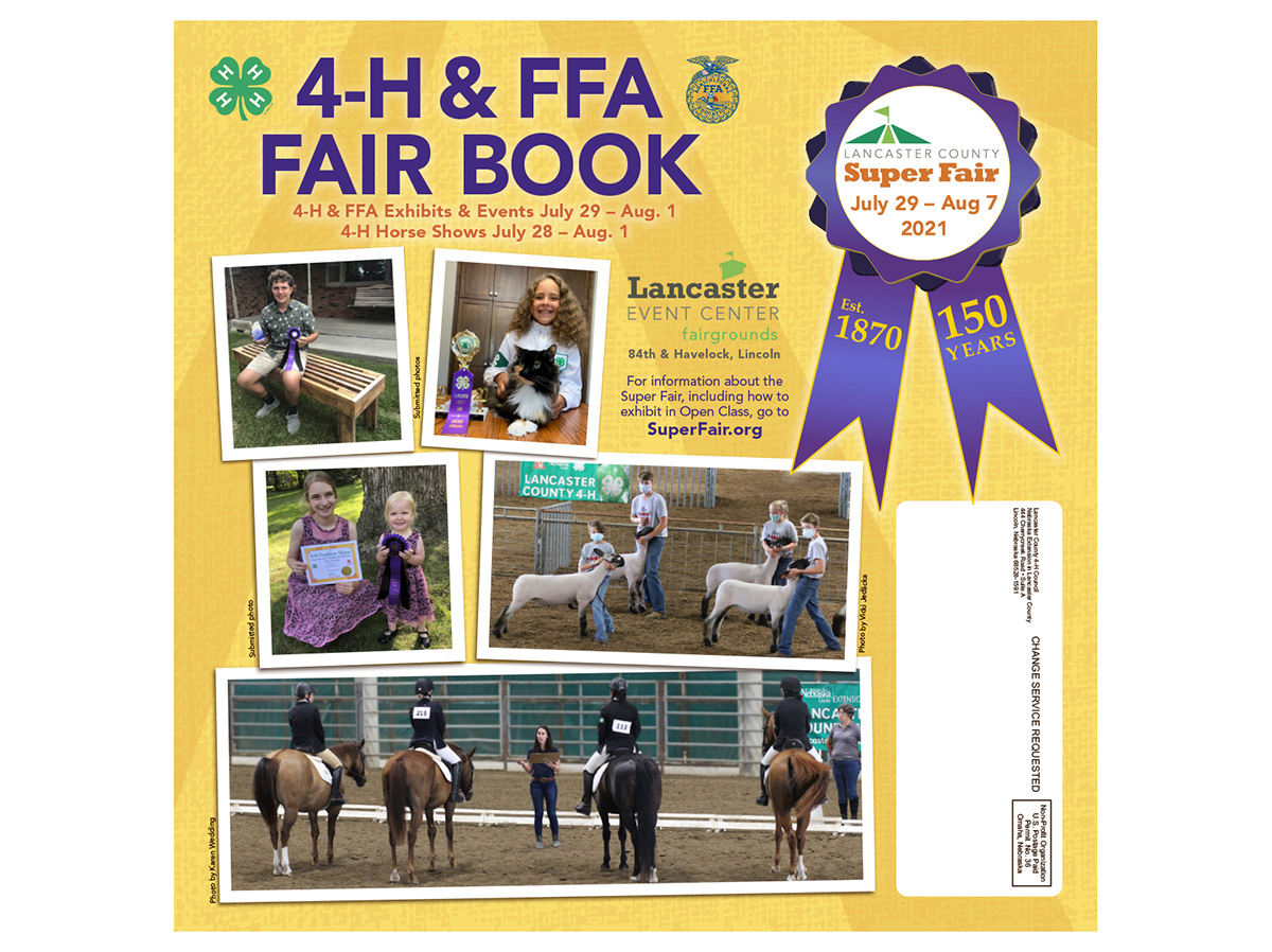 4H/FFA Fair Books Will be Mailed in March Announce University of