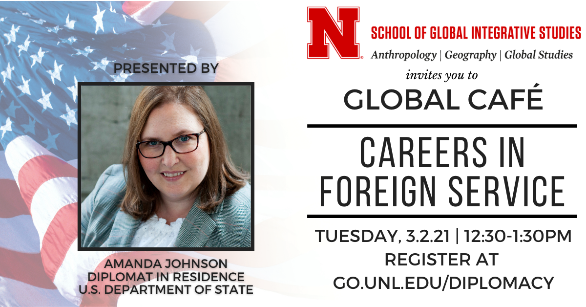Global Café: Careers in Foreign Service