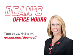 Dean's Office Hours start next Tuesday, Feb. 23