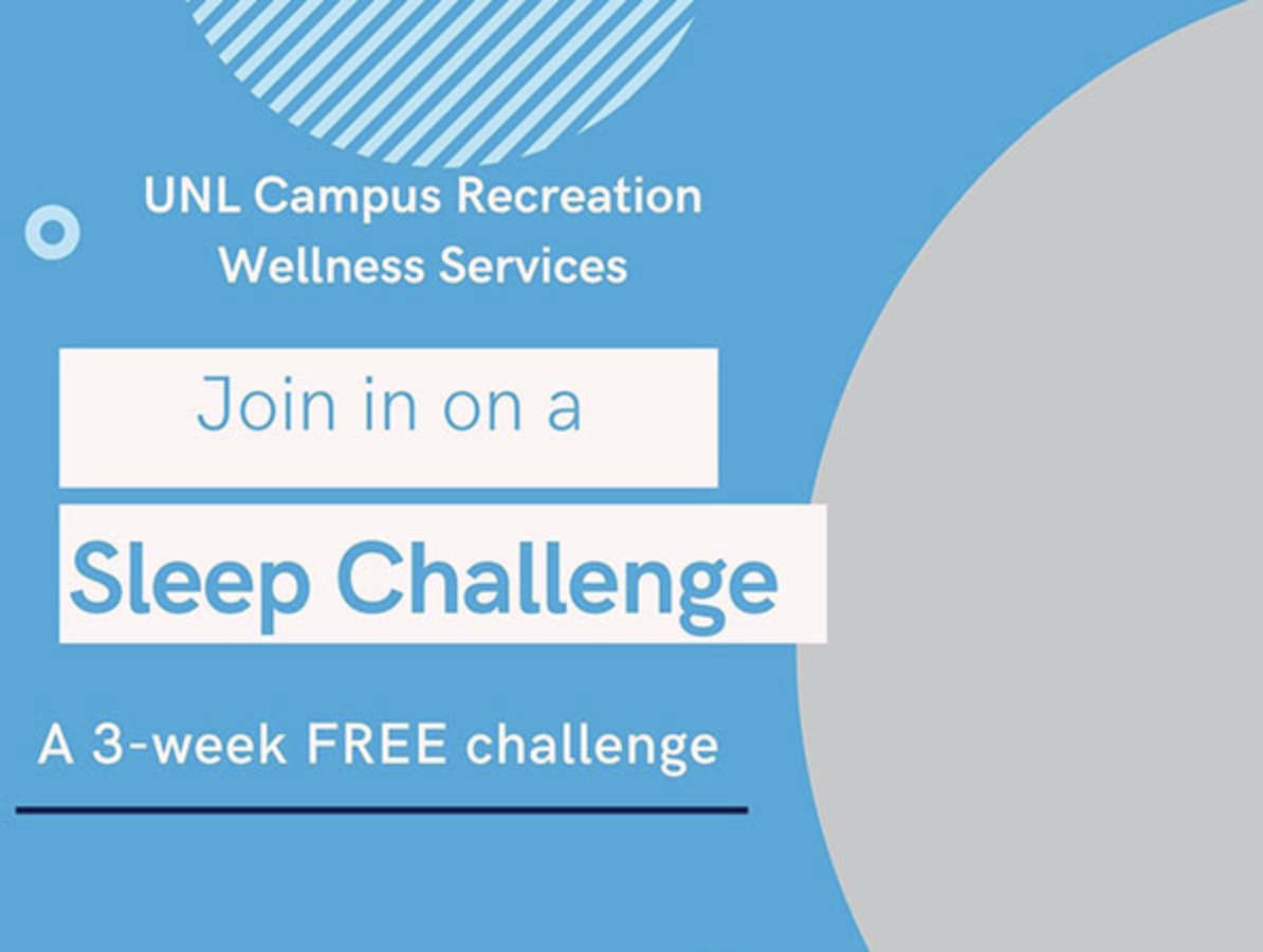 Register by February 26 for Campus Recreation's Sleep Challenge.