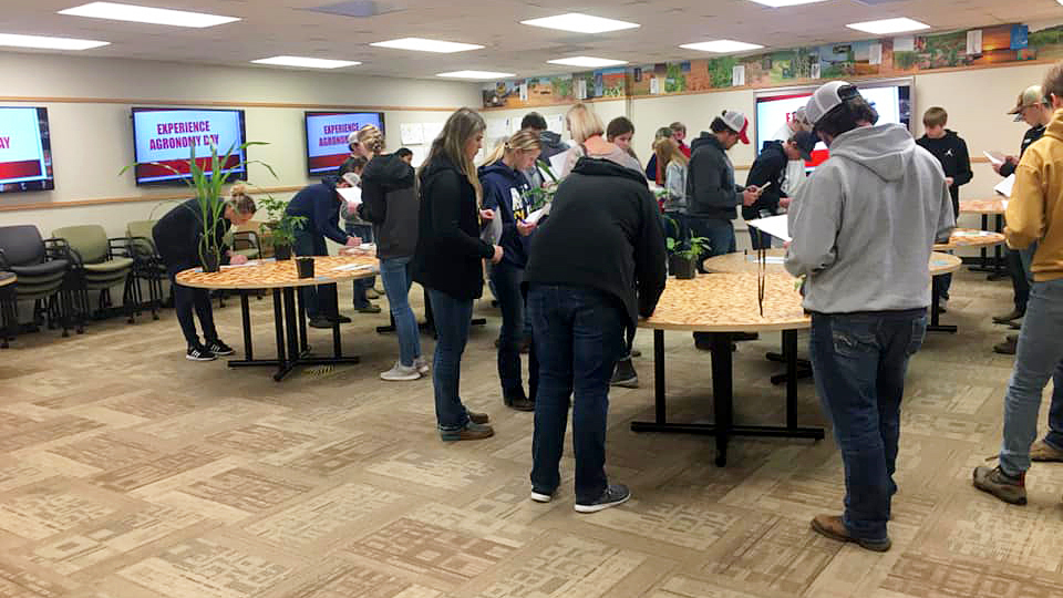 Nebraska FFA members participate in Experience Agronomy Day 2020.