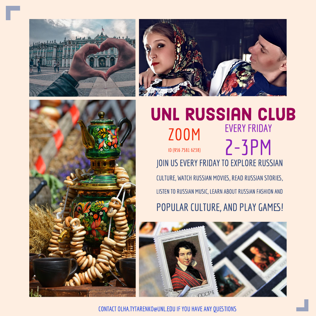 Join Russian Conversation Hour!