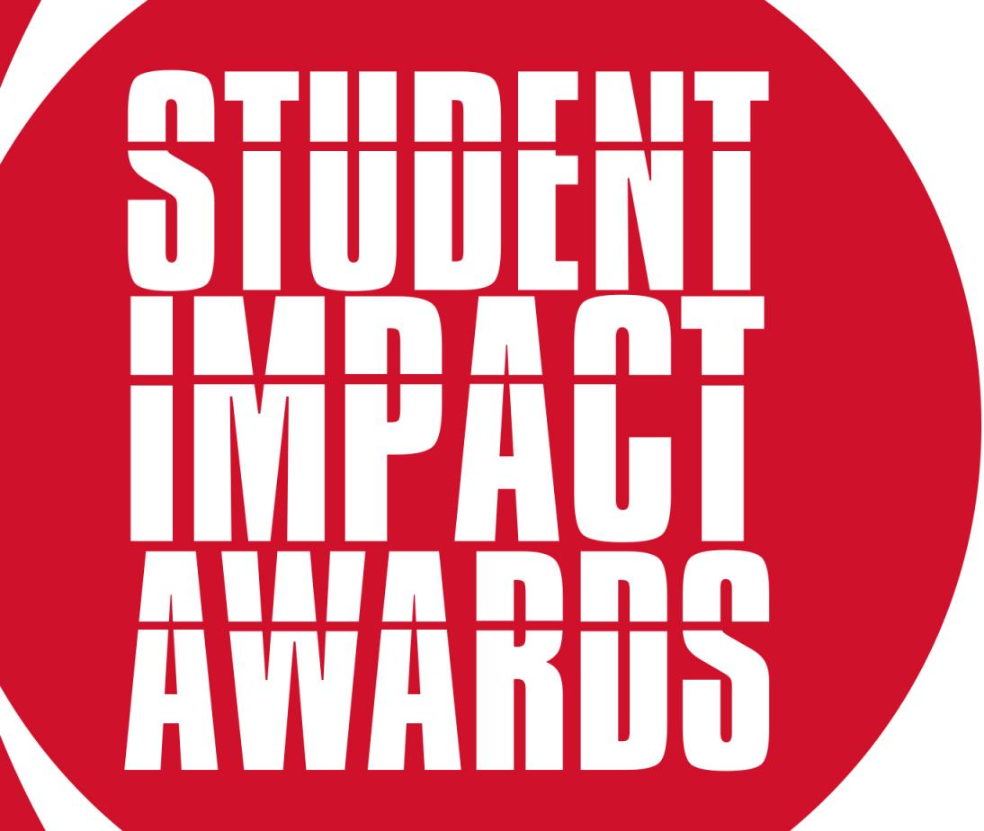 Nominations for the Student Impact Awards are due March 21, 2021.