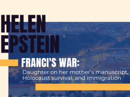Helen Epstein's "Franci's War"