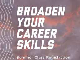 Summer 2021 course registration is now open