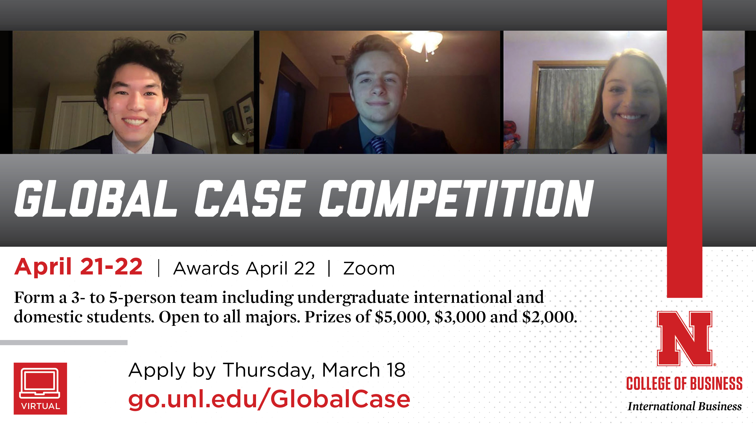 Win Cash Prizes in Global Case Competition 