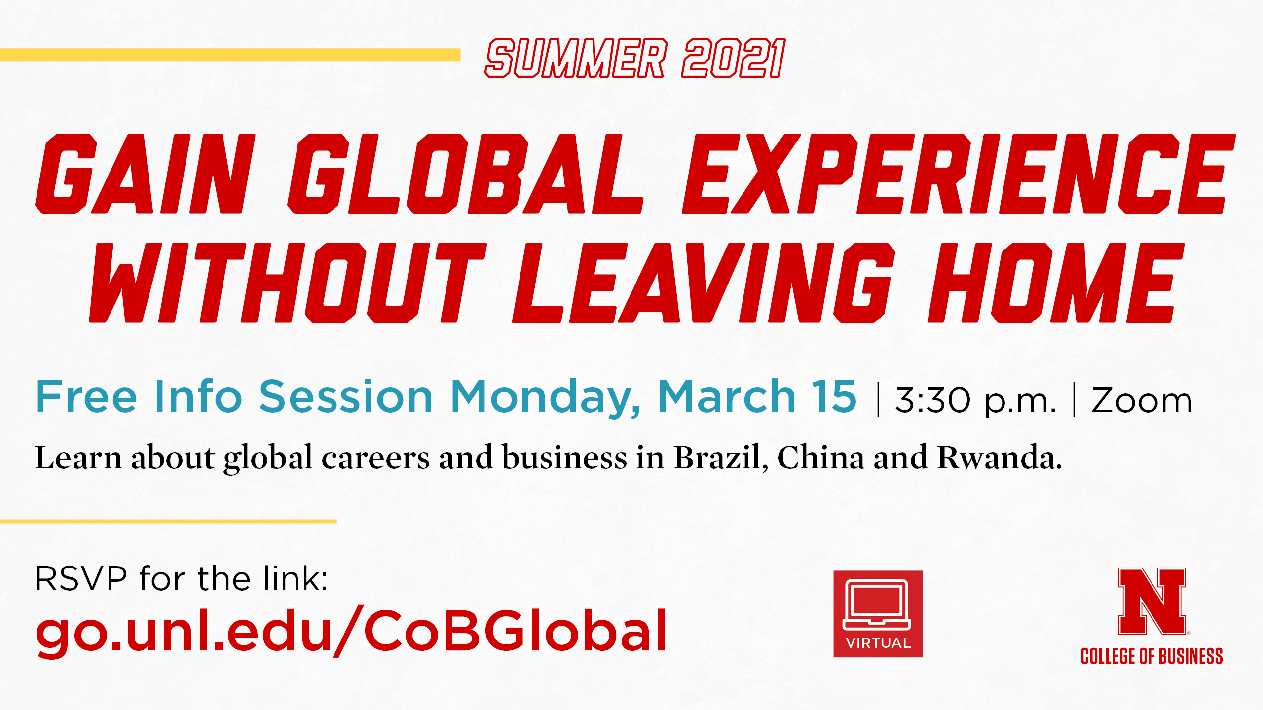 CoB Global Experiences Info Session