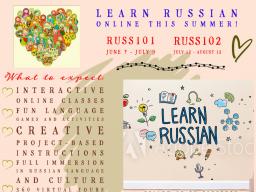 Start Learning Russian Online This Summer! 