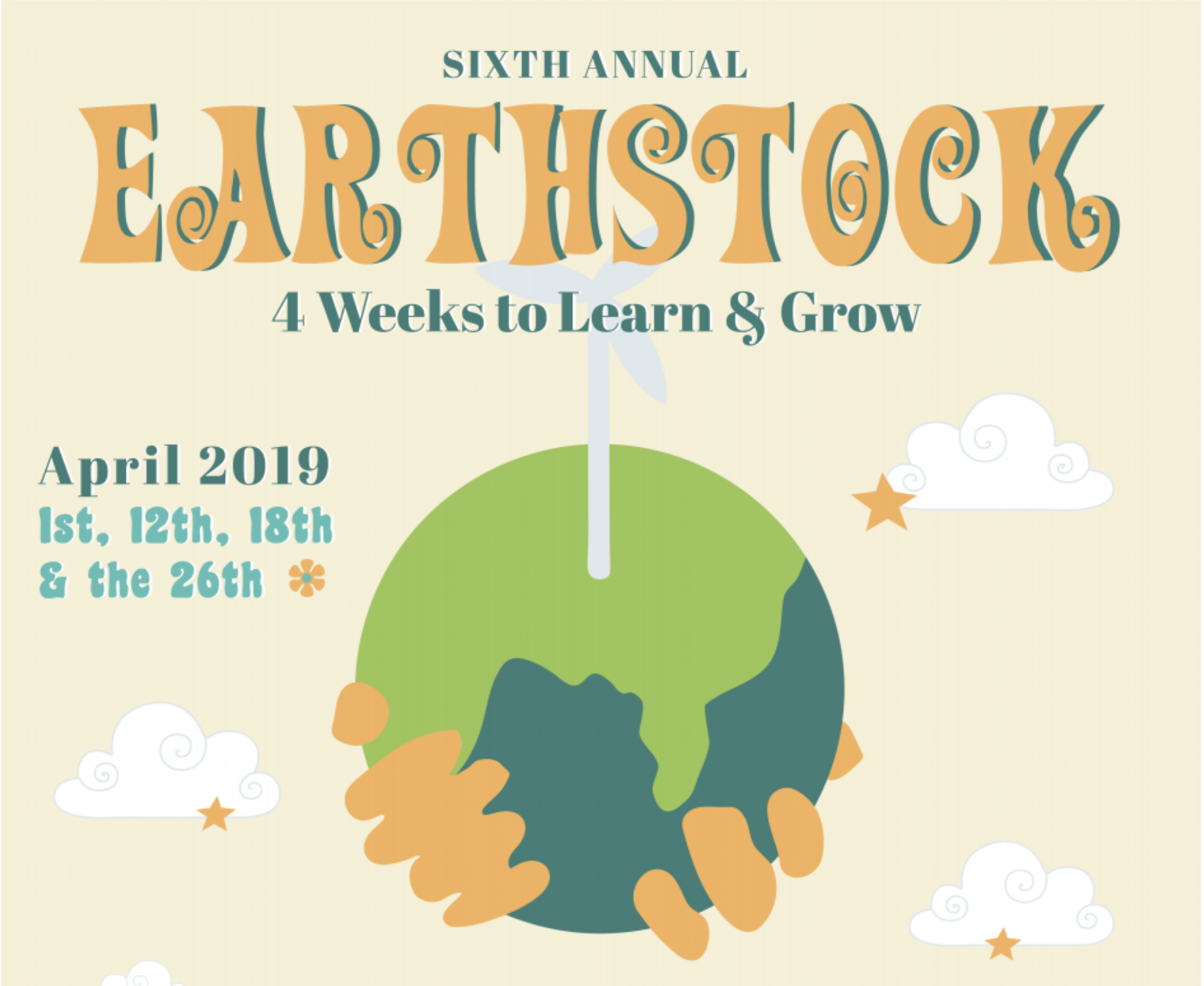 Submit your artwork by April 16 for the Earthstock Art Show.