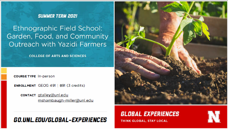 Summer Global Experience: Ethnographic Field School 