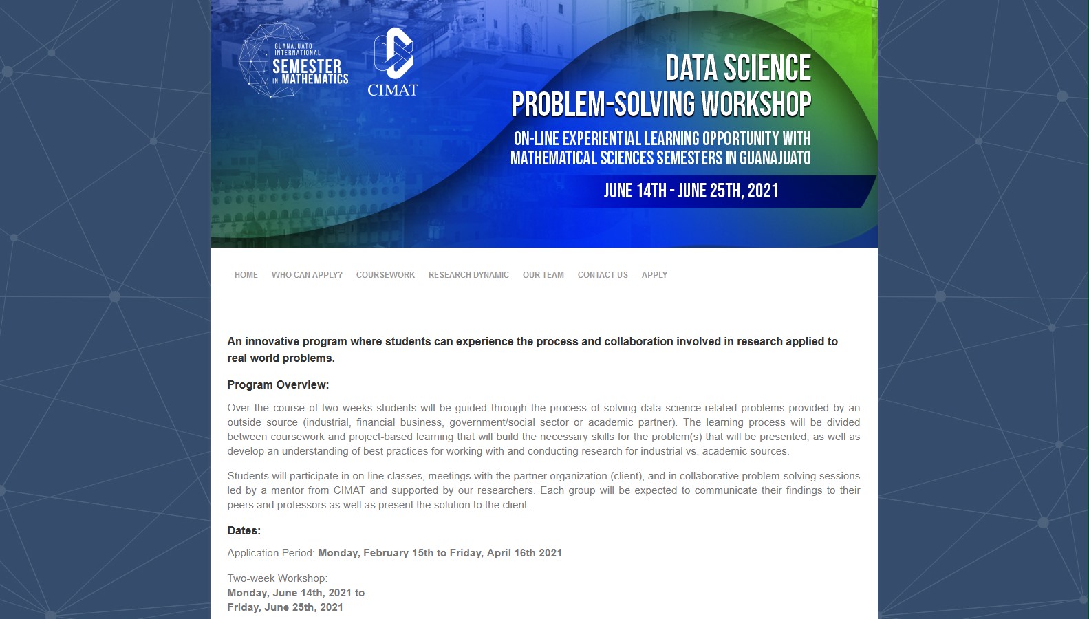 Data Science Problem-Solving Workshop
