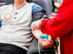 The need for blood is especially high right now– register on the Red Cross website to make your donation appointment. 