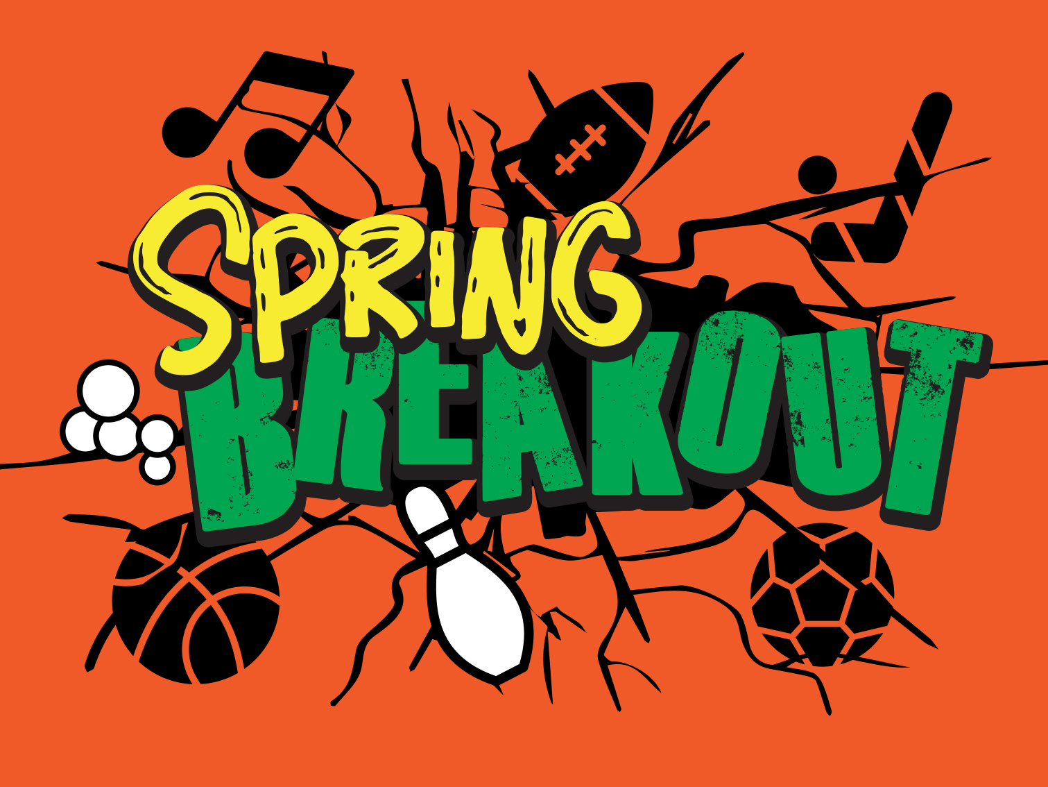 Spring Breakout happens on March 29, 2021 on the Nebraska Union plaza and green space.