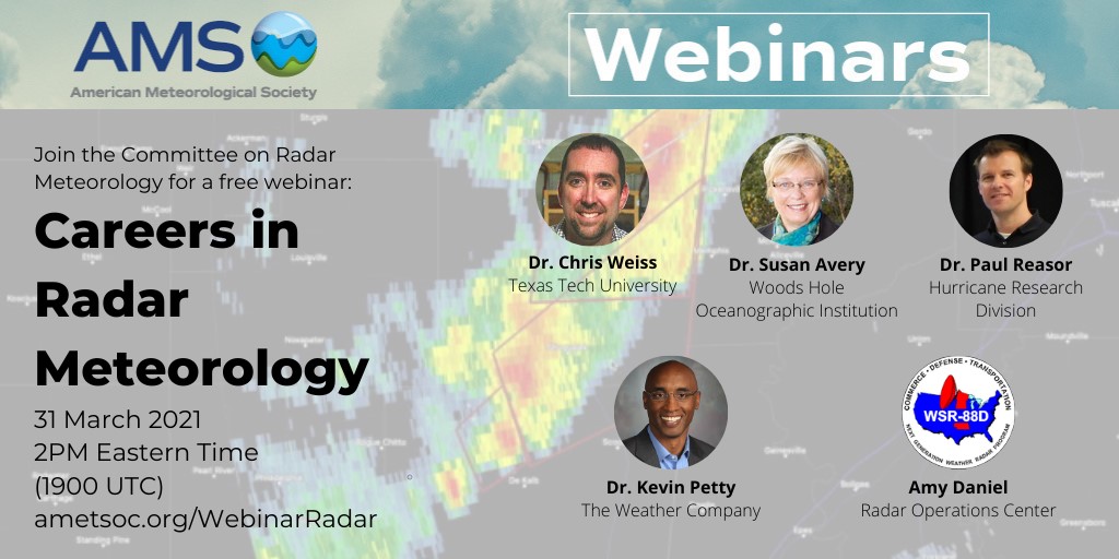 Careers in Radar Meteorology Webinar