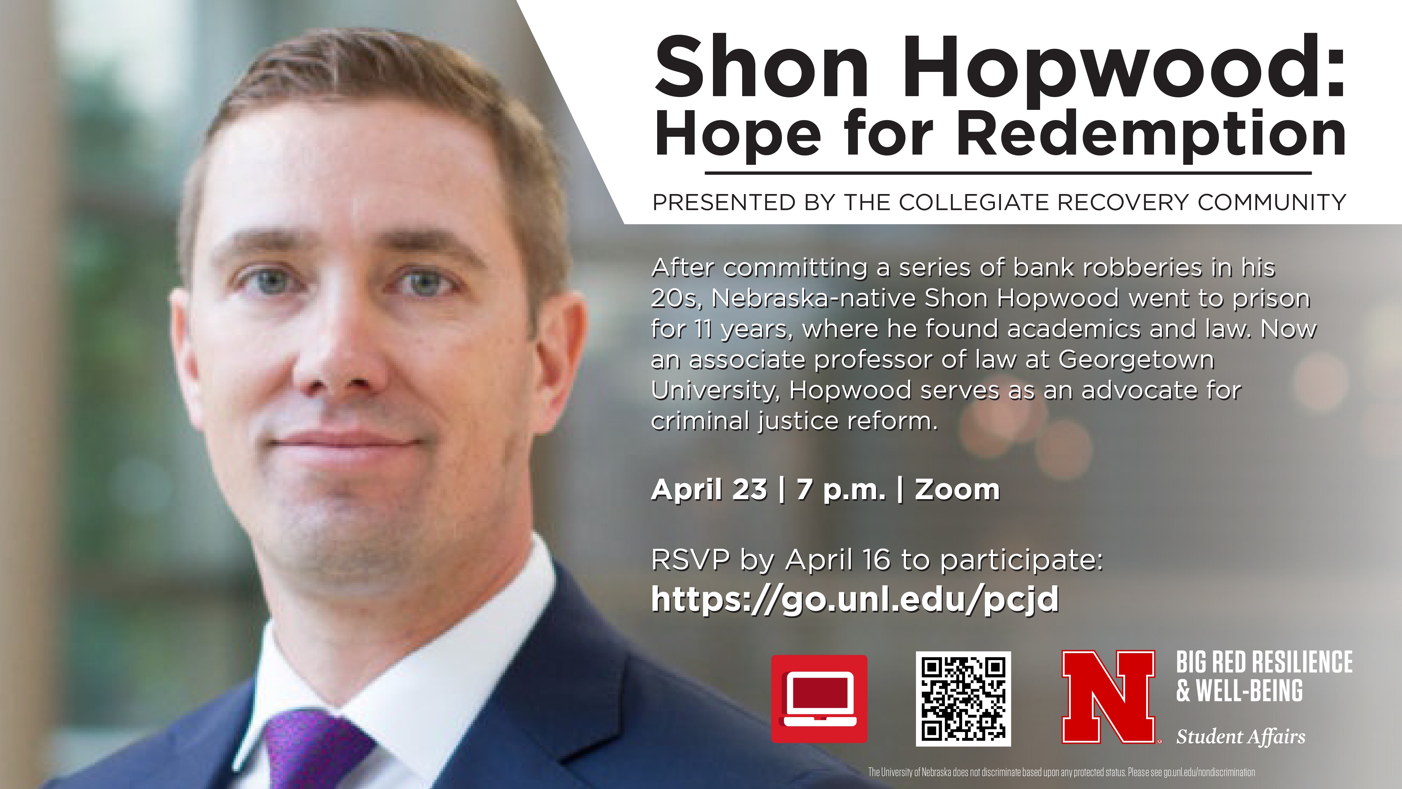 Shon Hopwood: Hope for Redemption