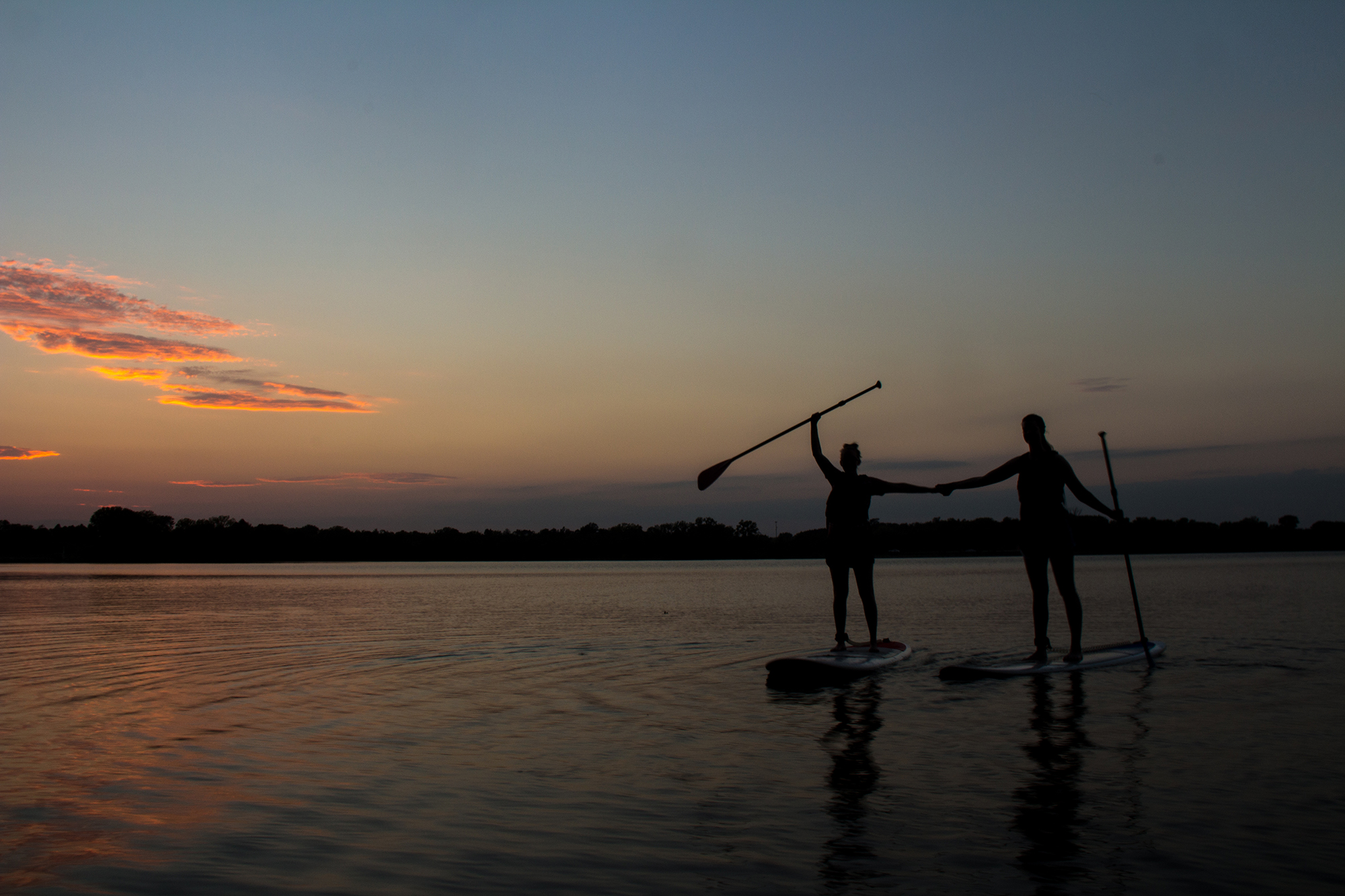 Evening Paddle will happen on both April 12 and April 26.
