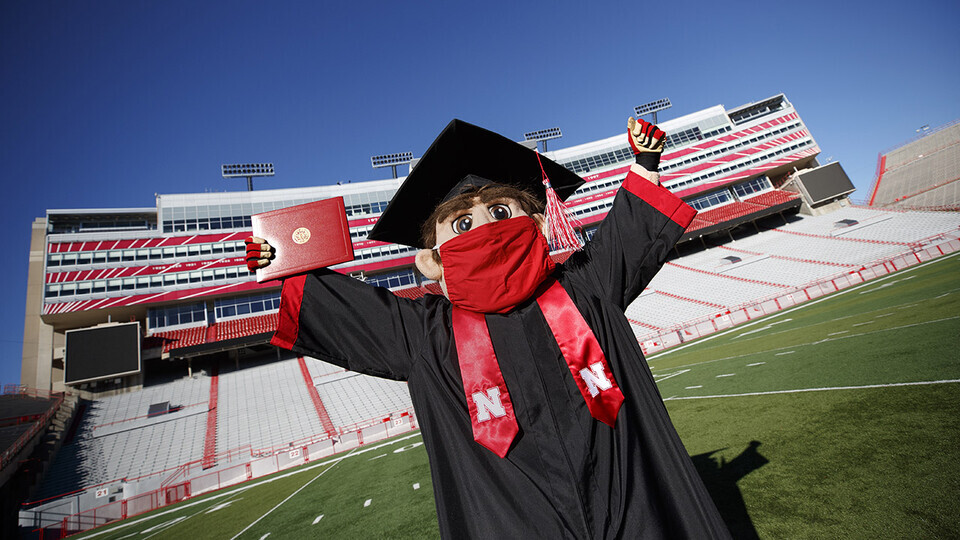 The university plans to hold in-person commencement ceremonies May 7-8 at Memorial Stadium and Pinnacle Bank Arena.