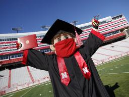 The university plans to hold in-person commencement ceremonies May 7-8 at Memorial Stadium and Pinnacle Bank Arena.
