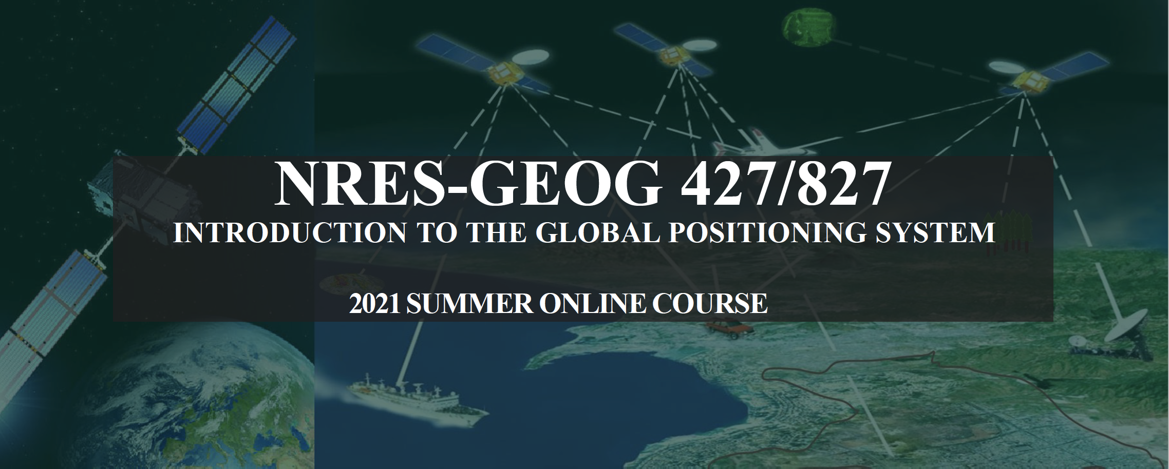 This online course is designed to help students—with little or no GPS experience—acquire the skills necessary to collect and use high-quality GPS data. 