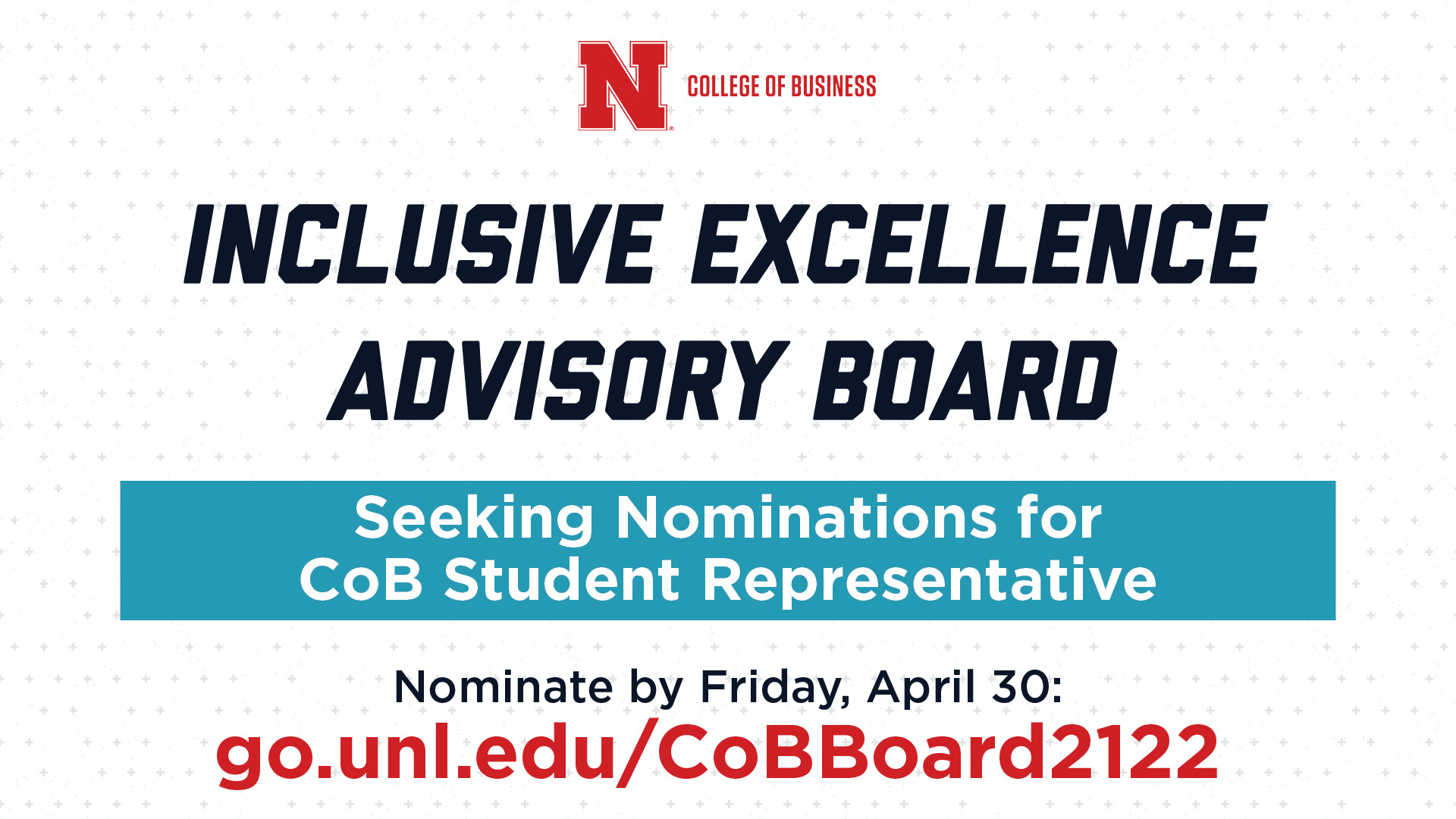 Call for Nominations: Inclusive Excellence Advisory Board