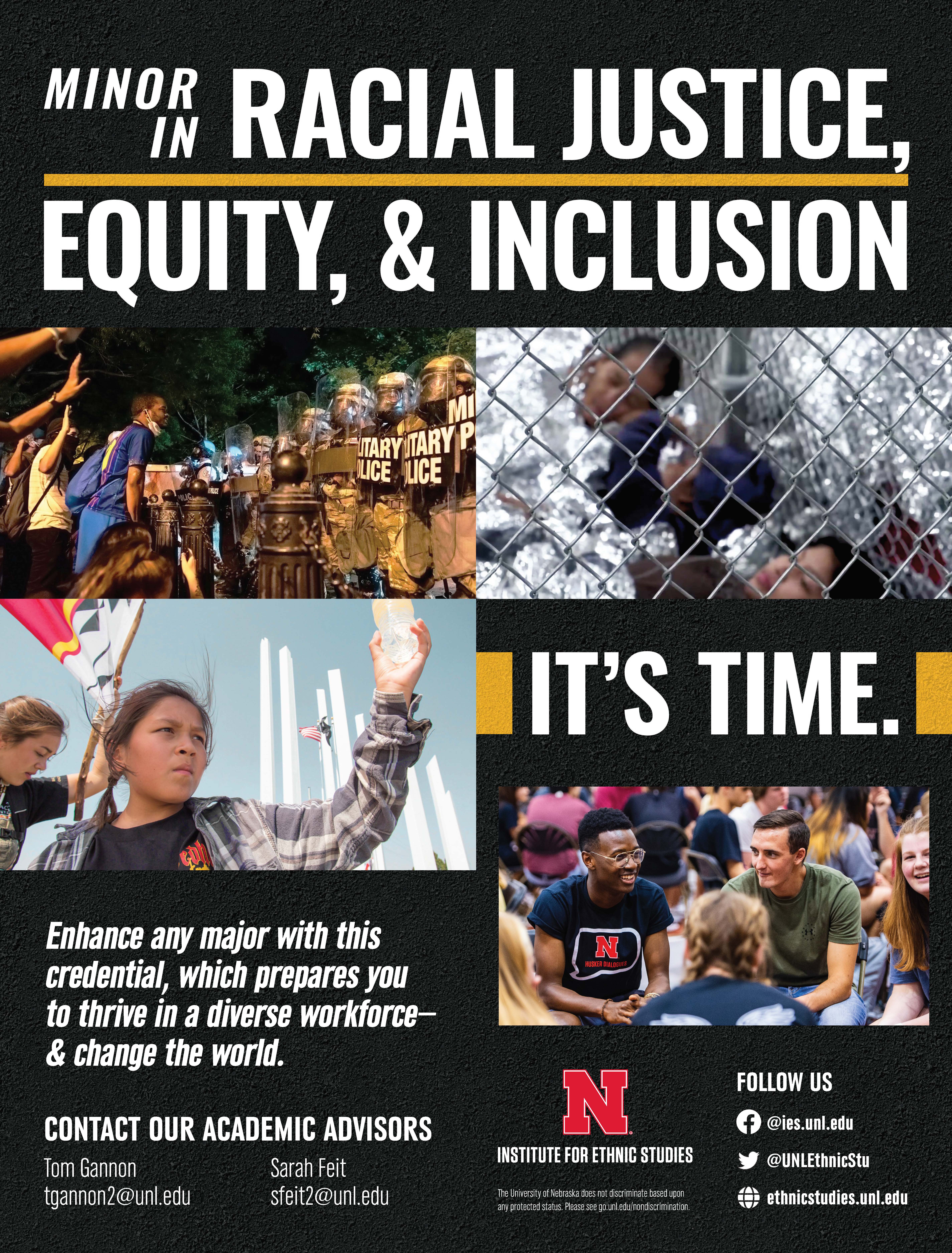 New Minor in Racial Justice, Equity, & Inclusion