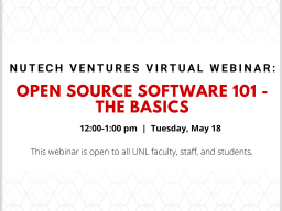 The webinar will be led by attorneys who will discuss the benefits of the open source community, common licenses and the software's effect on university technology commercialization.