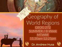Summer Course - GEOG 272: Geography of World Regions