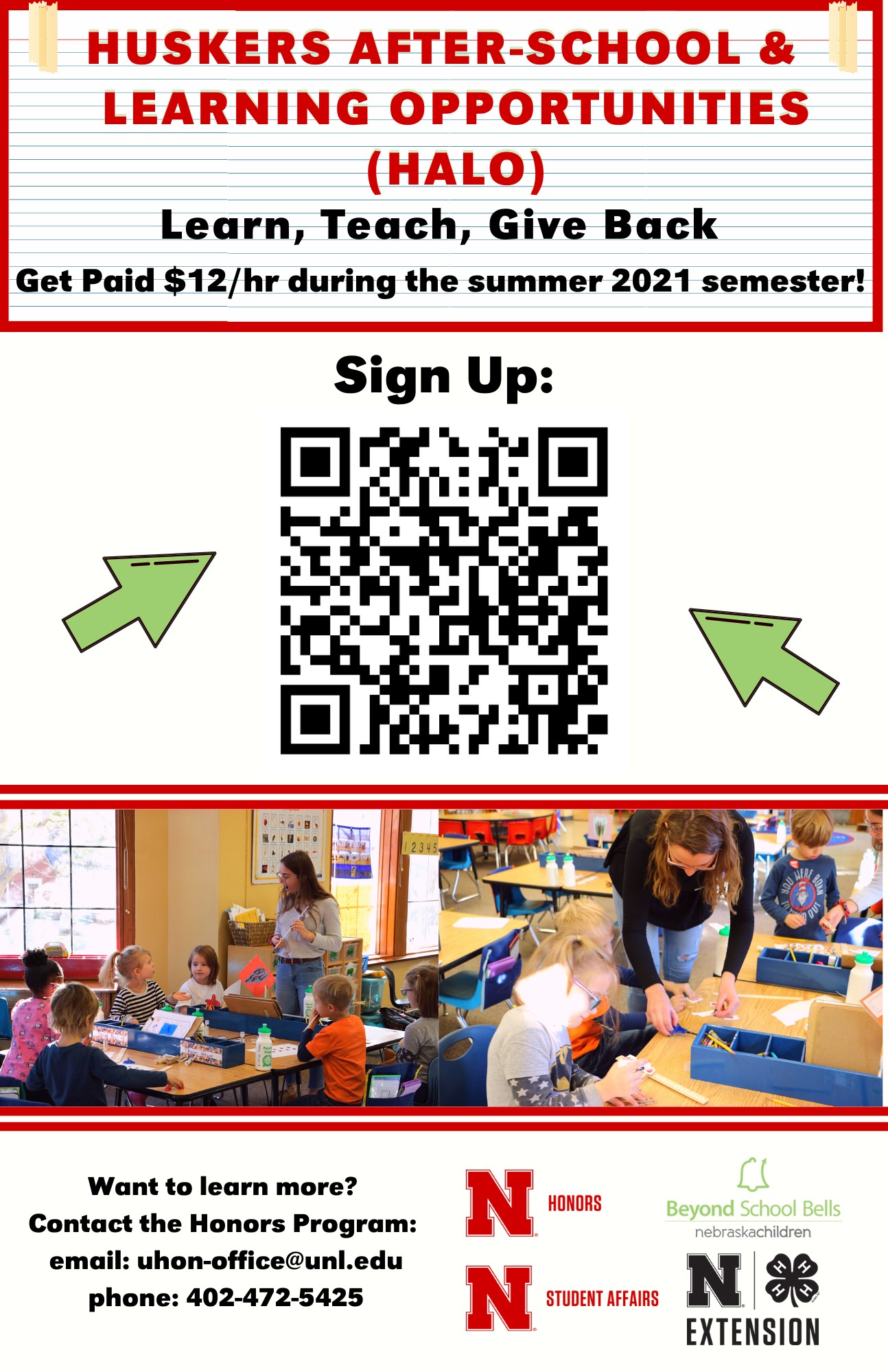 Huskers After-School and Summer Learning Opportunities