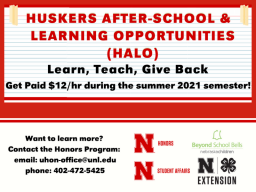 Learn, teach and give back with Huskers After-School Learning Opportunities
