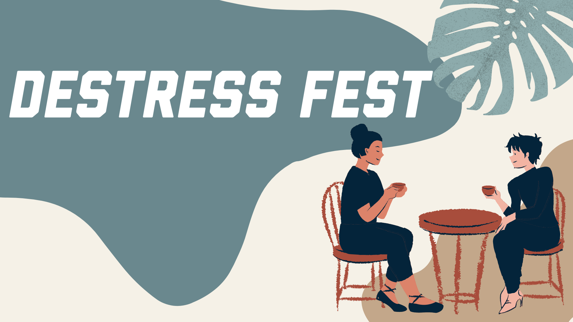 Check out this week's list of Destress Fest activities, aimed toward improving your self care during final exam week.