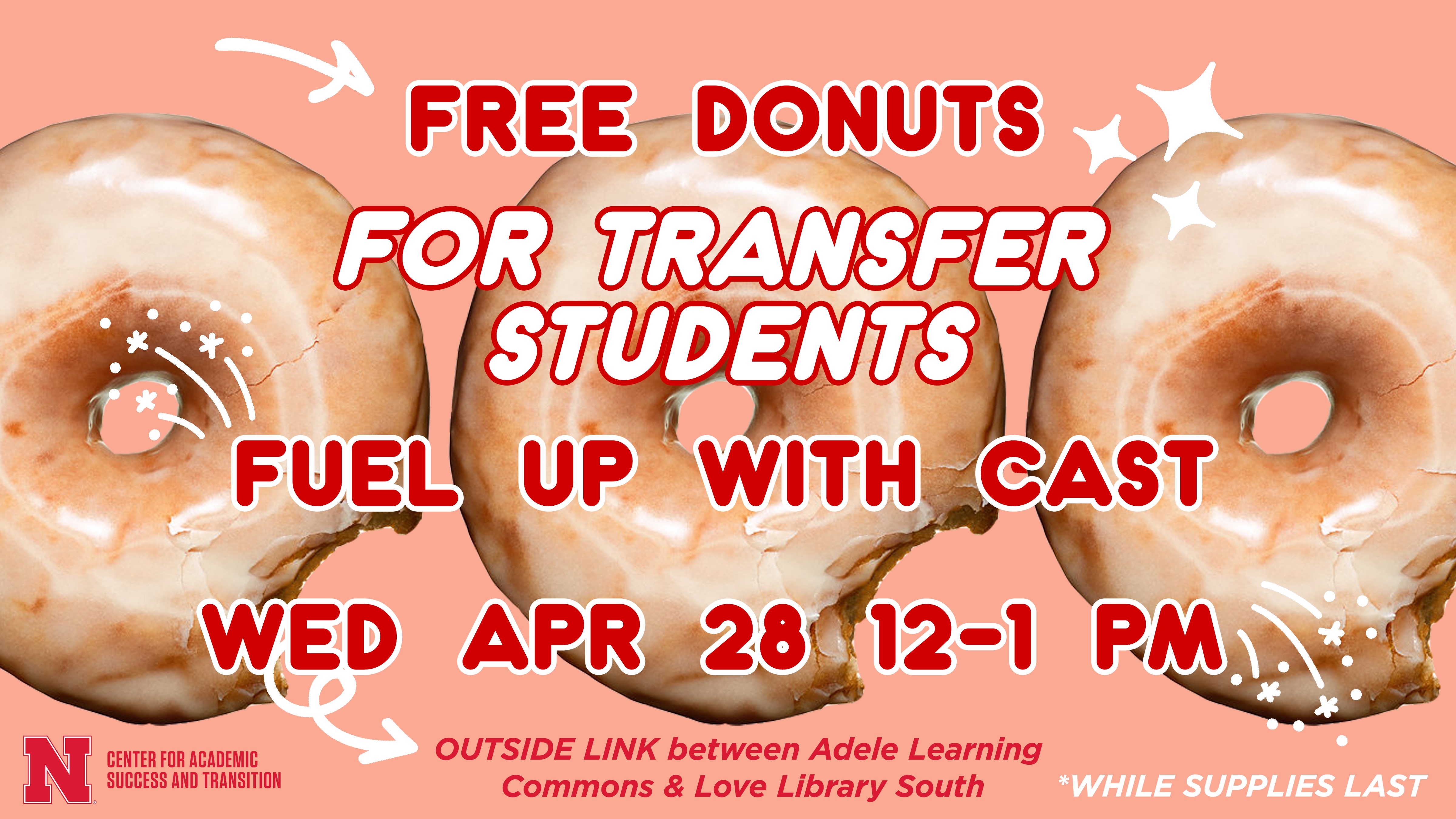 Free Donuts for Transfer Students